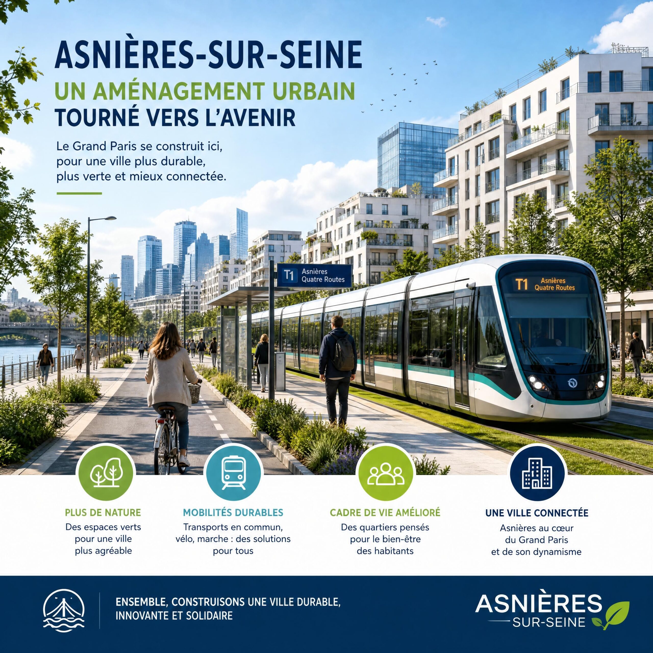 Grand Paris Express et Projets Urbains 2026 : Ce qui Change pour l’Immobilier à Asnières-sur-Seine